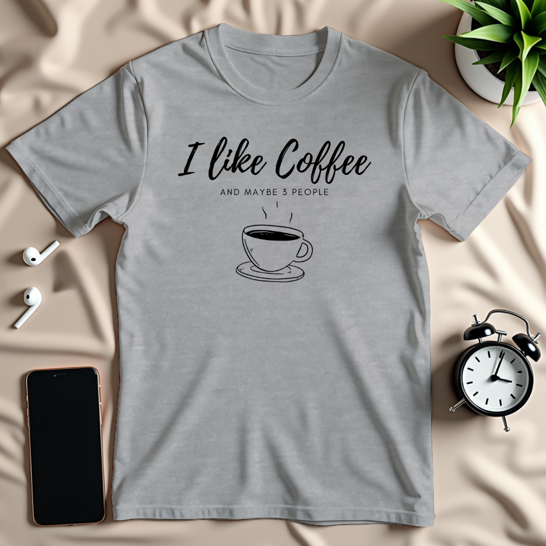 Coffee And Three People T-Shirt