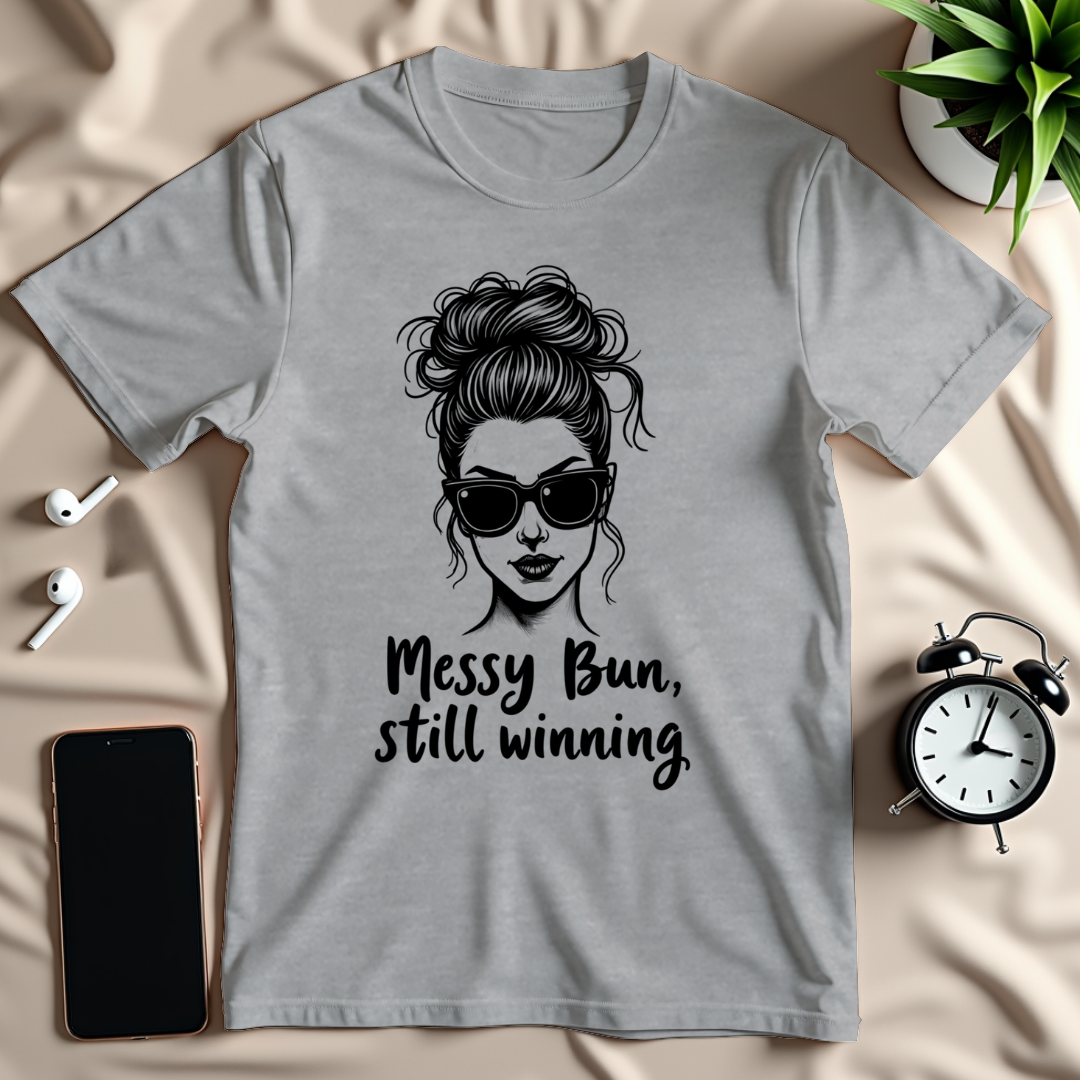 Messy Bun T-Shirt