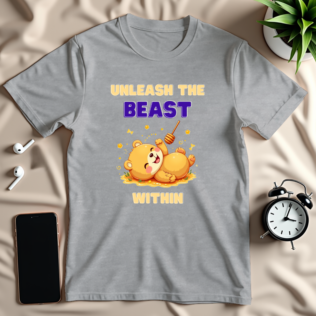 Unleash The Beast Teddy T-Shirt