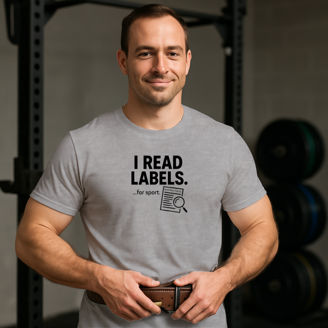 I Read Labels T-Shirt