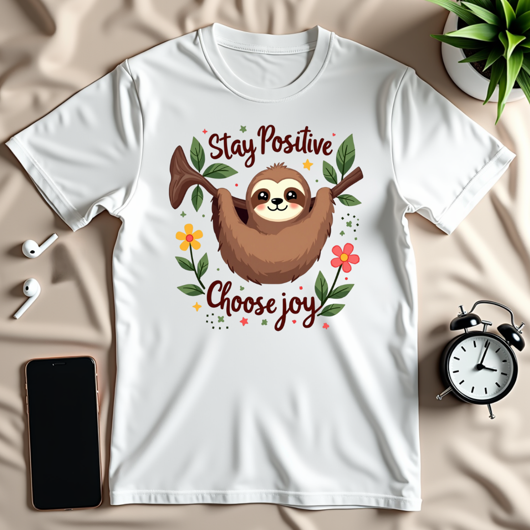 Joyful Sloth T-Shirt