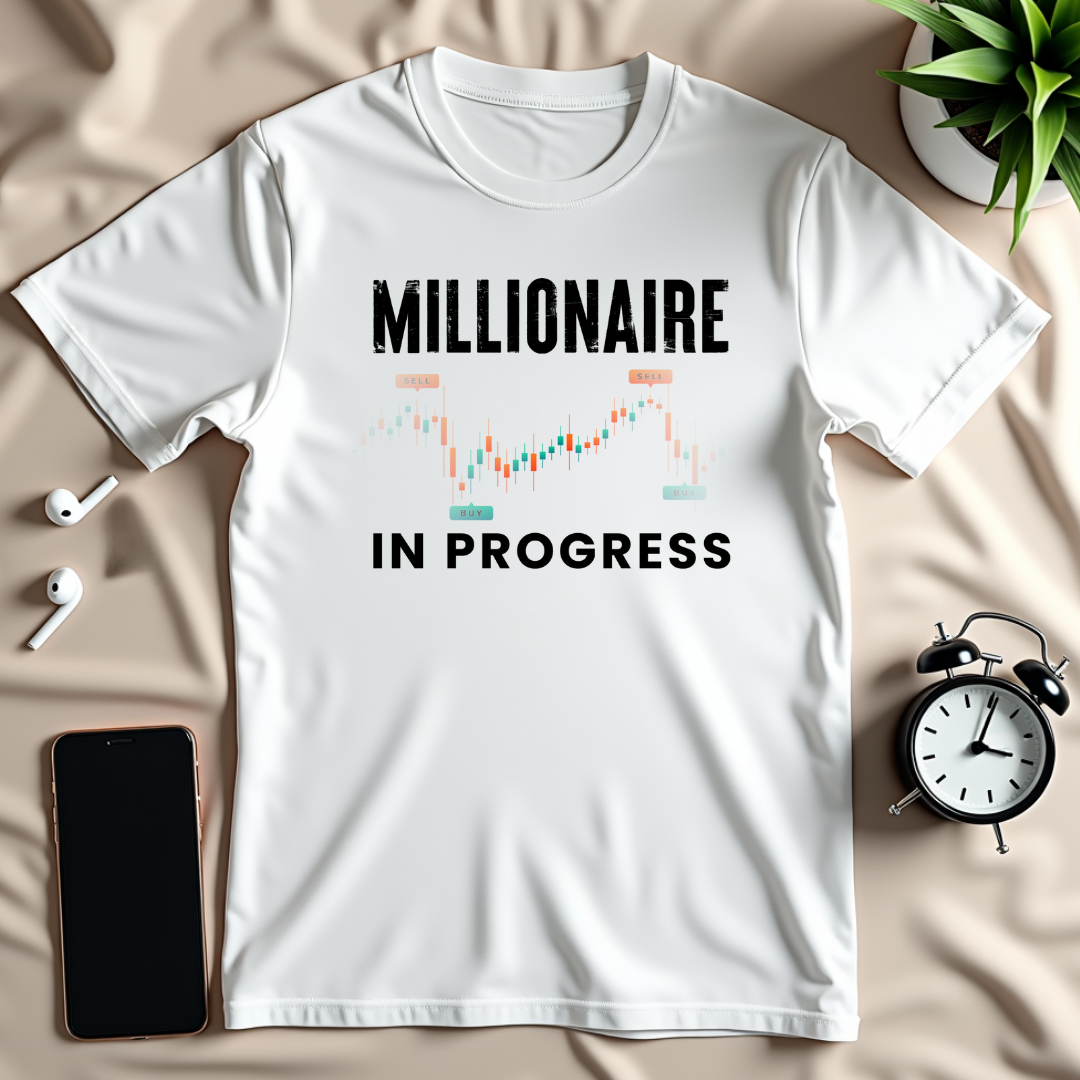 Millionaire In Progress Candle T-Shirt