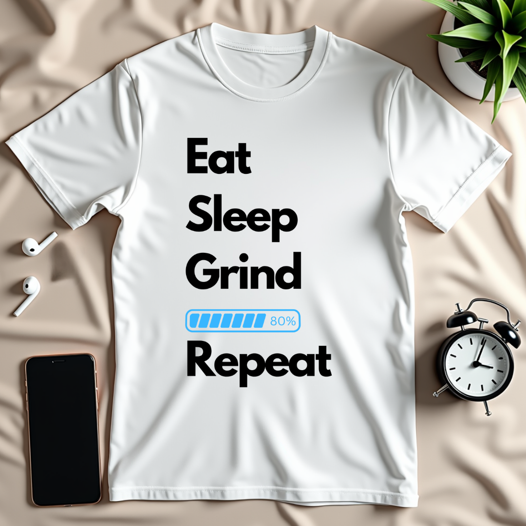 Eat Sleep Grind Repeat T-Shirt