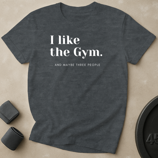 Gym And Three People T-Shirt