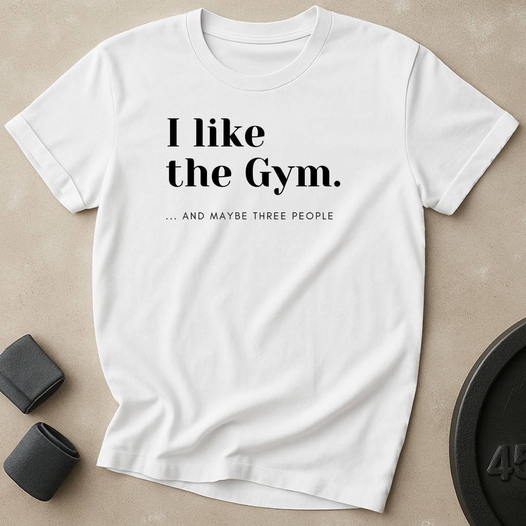 Gym And Three People T-Shirt