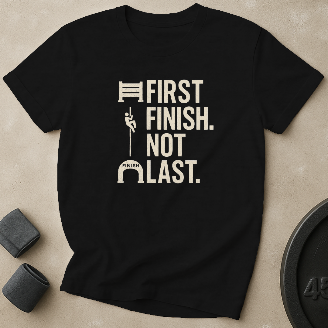 First Finish Not Last T-Shirt
