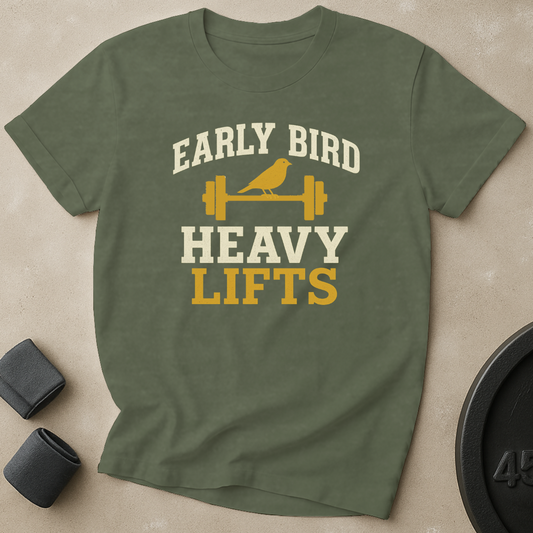 Early Bird Heavy Lifts T-Shirt