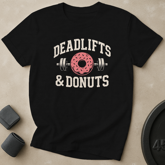 Deadlifts And Donuts T-Shirt
