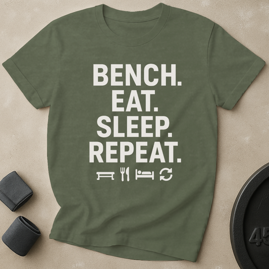 Bench Eat Sleep Repeat T-Shirt