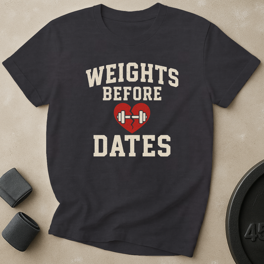 Weights Before Dates T-Shirt