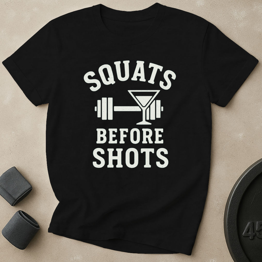 Squats Before Shots T-Shirt