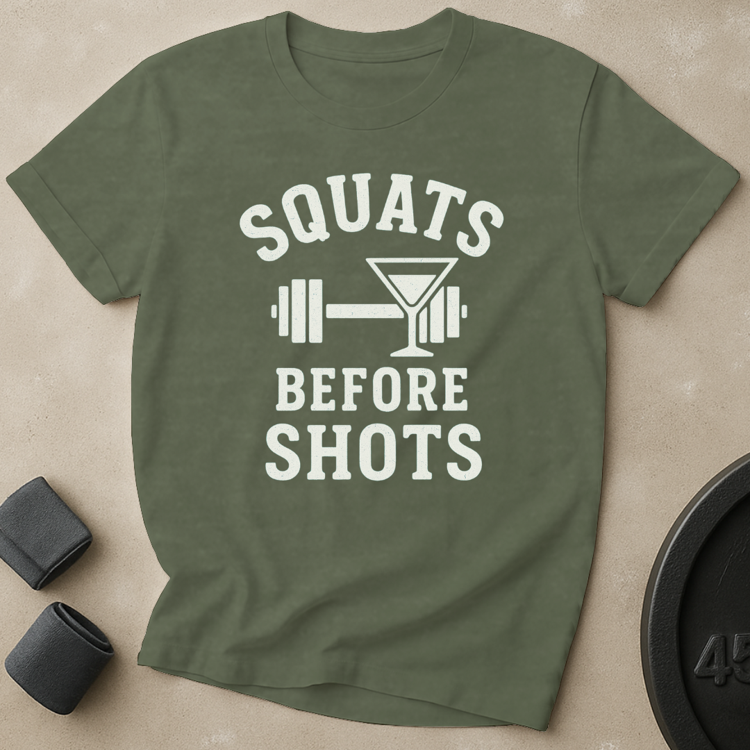 Squats Before Shots T-Shirt