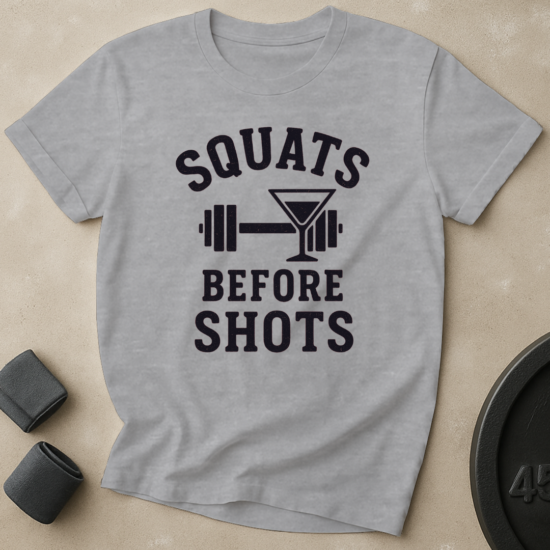 Squats Before Shots T-Shirt