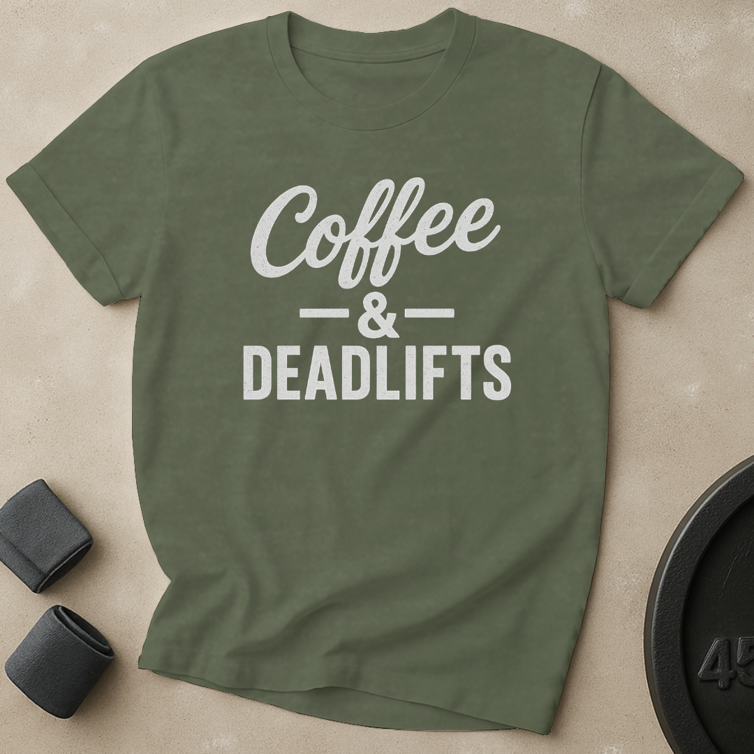 Coffee And Deadlifts T-Shirt