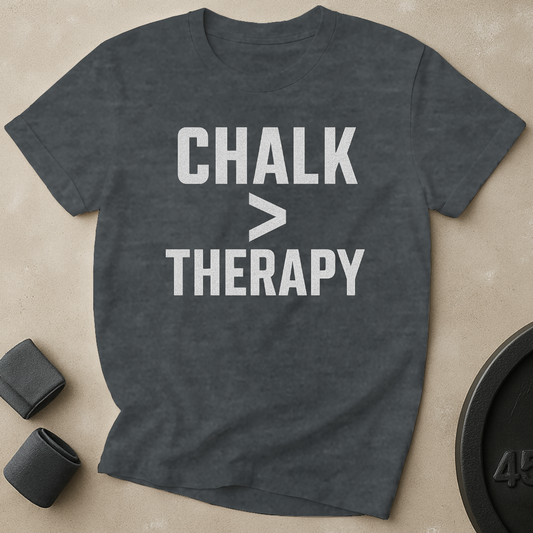 Chalk Greater Than Therapy T-Shirt