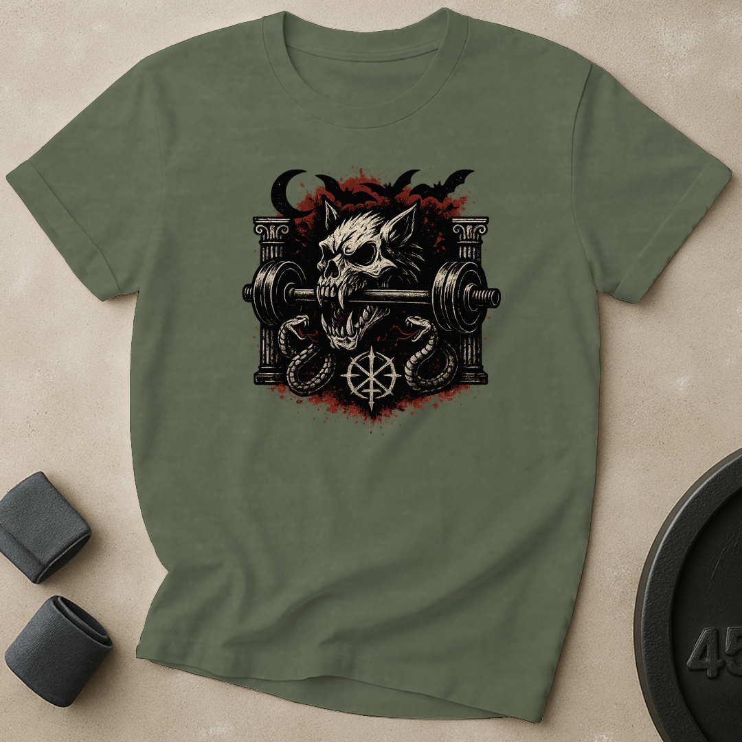 Bloodfang Barbell Sigil T-Shirt