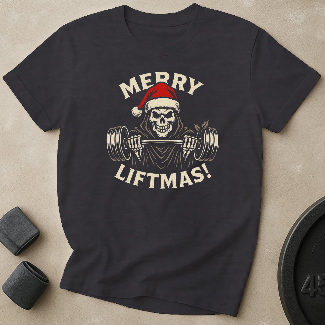 Merry Liftmas Reaper T-Shirt