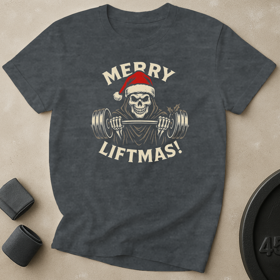 Merry Liftmas Reaper T-Shirt
