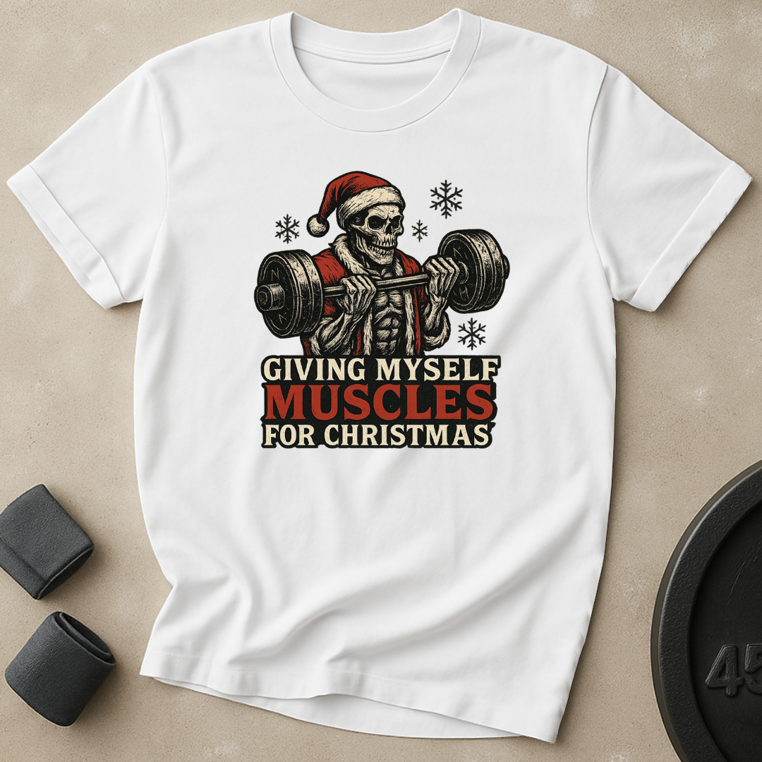 Muscles For Christmas T-Shirt