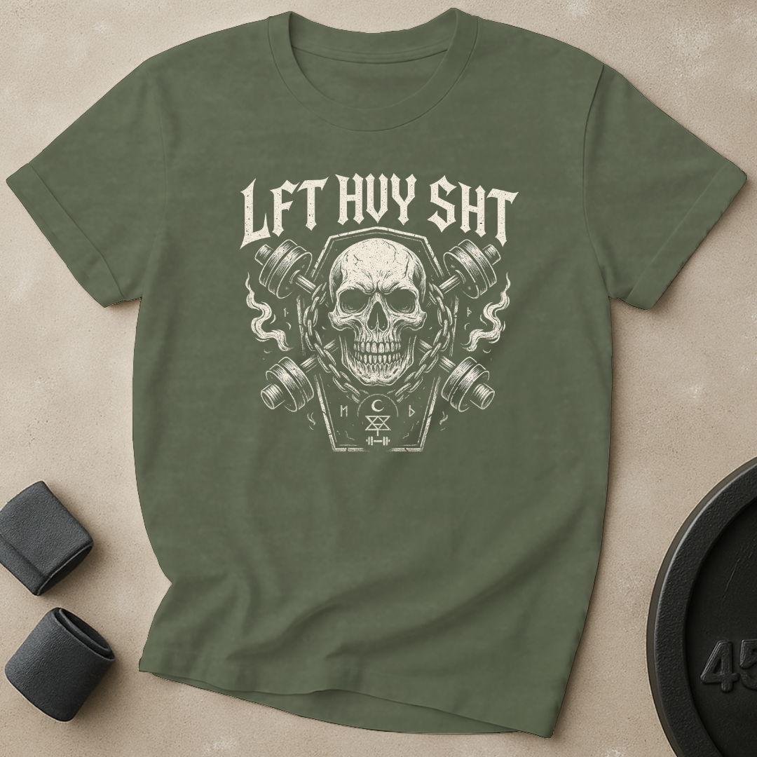 LFT HVY SHT Skull T-Shirt
