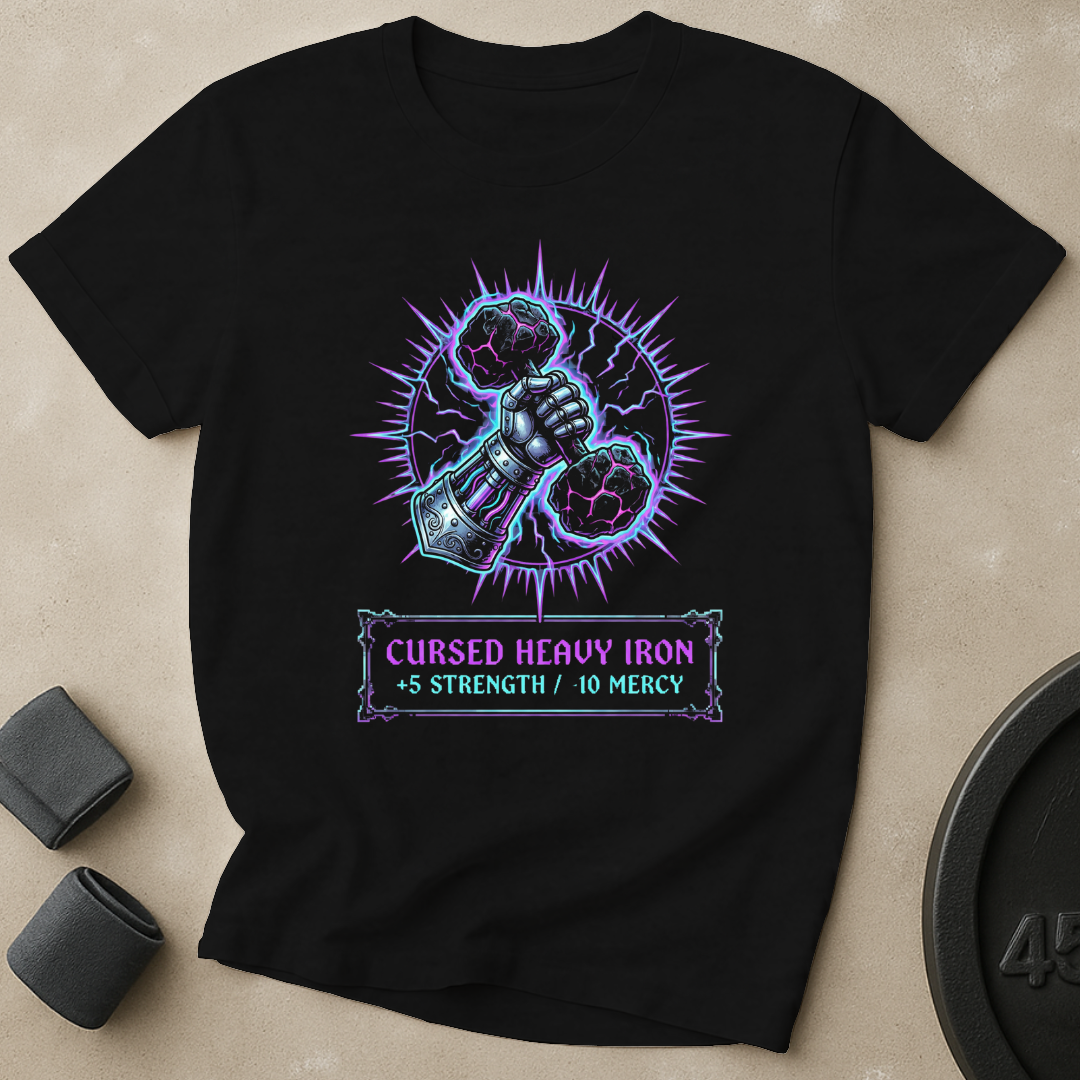 Cursed Heavy Iron Item T-Shirt