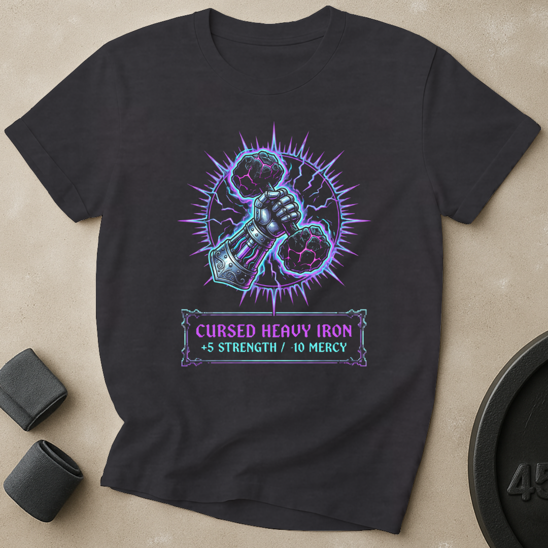 Cursed Heavy Iron Item T-Shirt