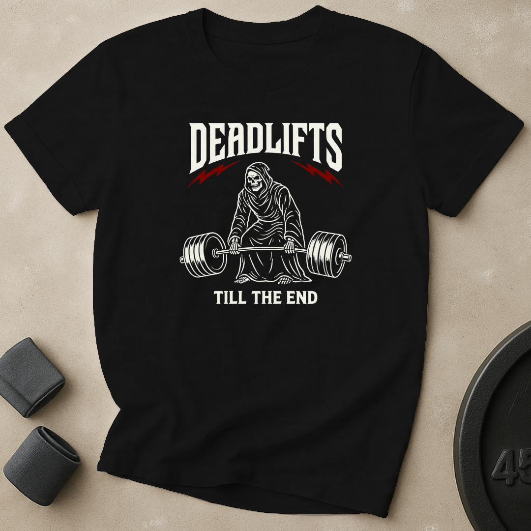 Deadlifts Till The End T-Shirt