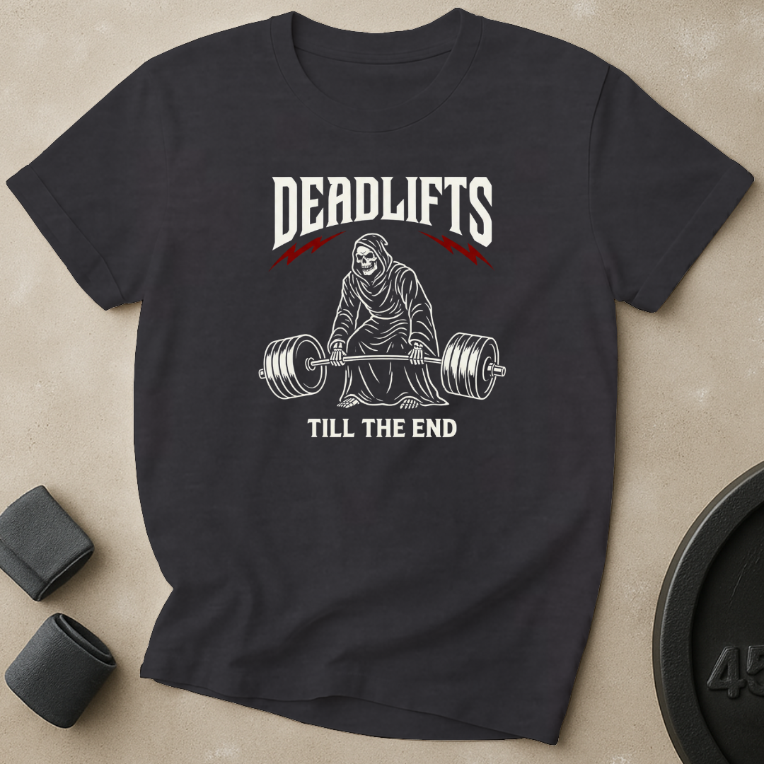 Deadlifts Till The End T-Shirt
