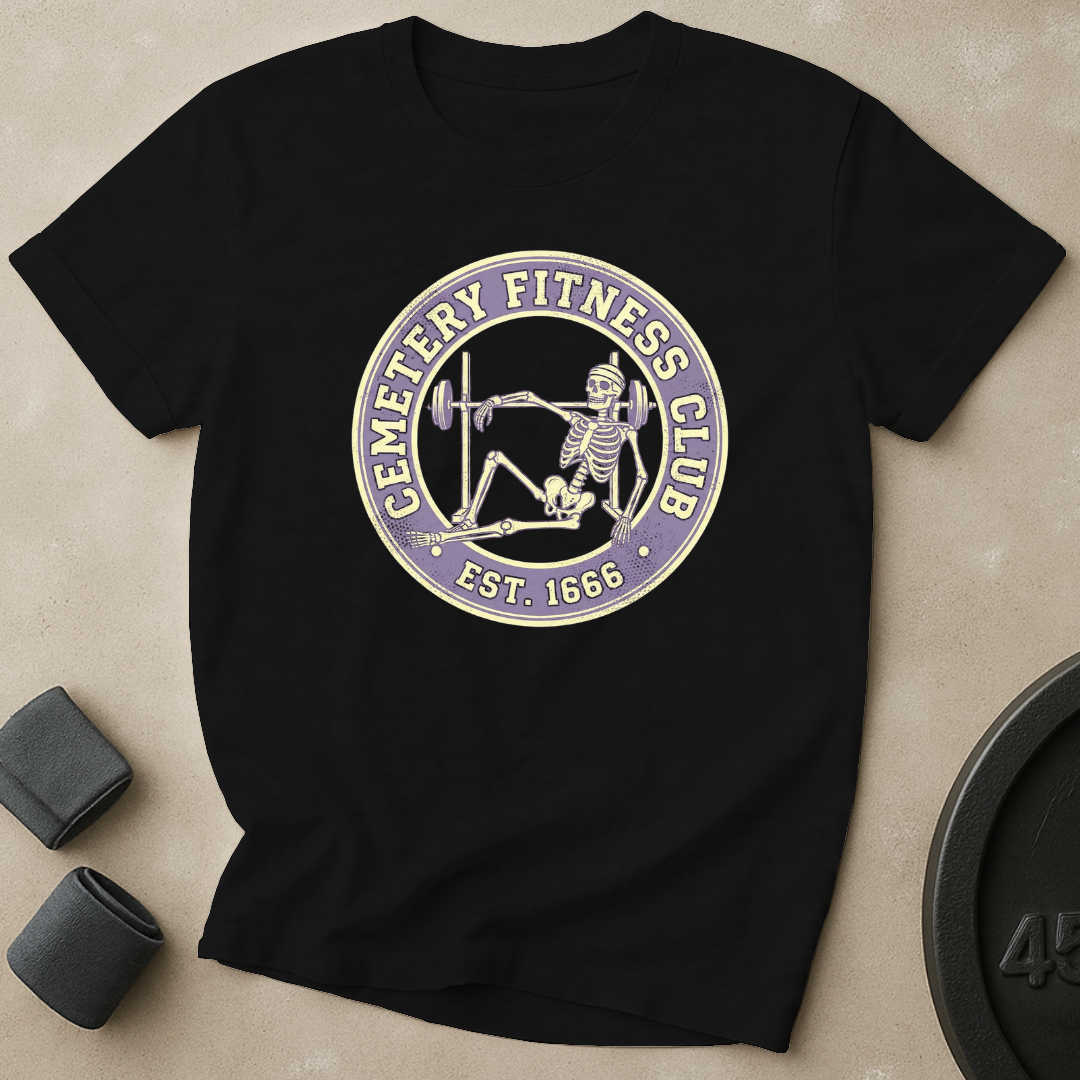 Cemetery Fitness Club T-Shirt