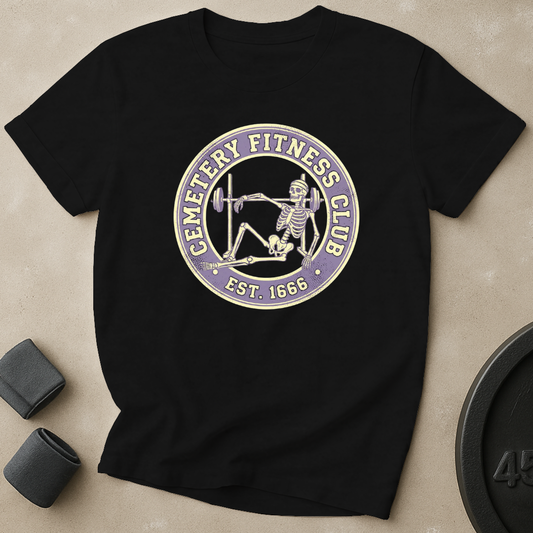 Cemetery Fitness Club T-Shirt