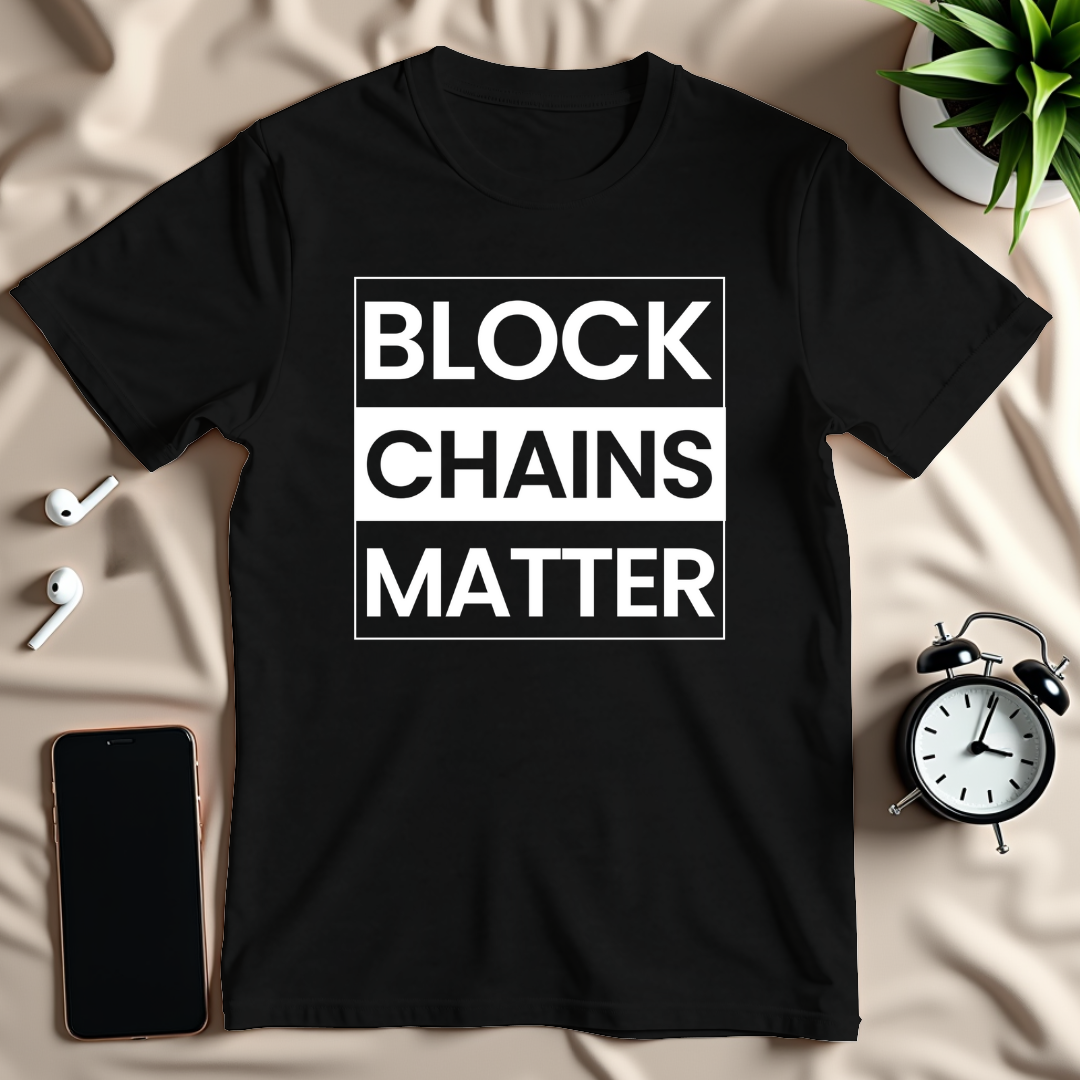 Block Chains Matter T-Shirt