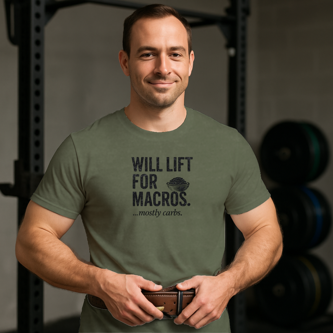 Will Lift For Macros T-Shirt