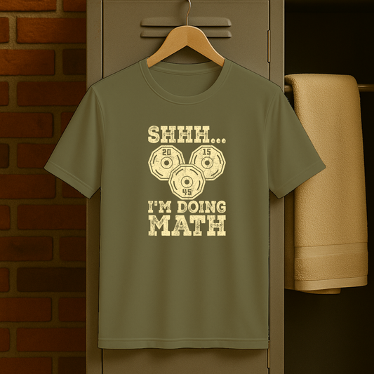Doing Math Unisex Training Shirt