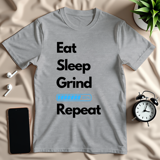 Eat Sleep Grind Repeat T-Shirt