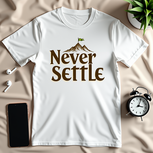 Never Settle T-Shirt