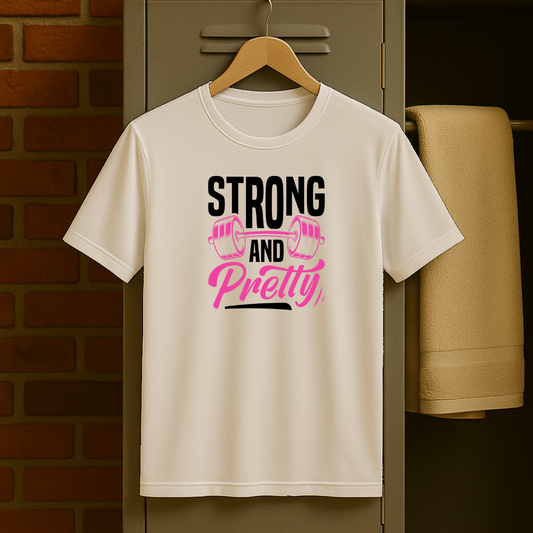 Strong And Pretty Unisex Training Shirt
