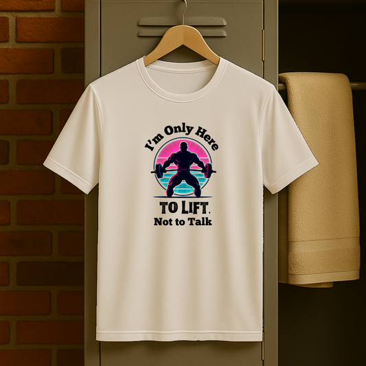 Here To Lift Unisex Training Shirt