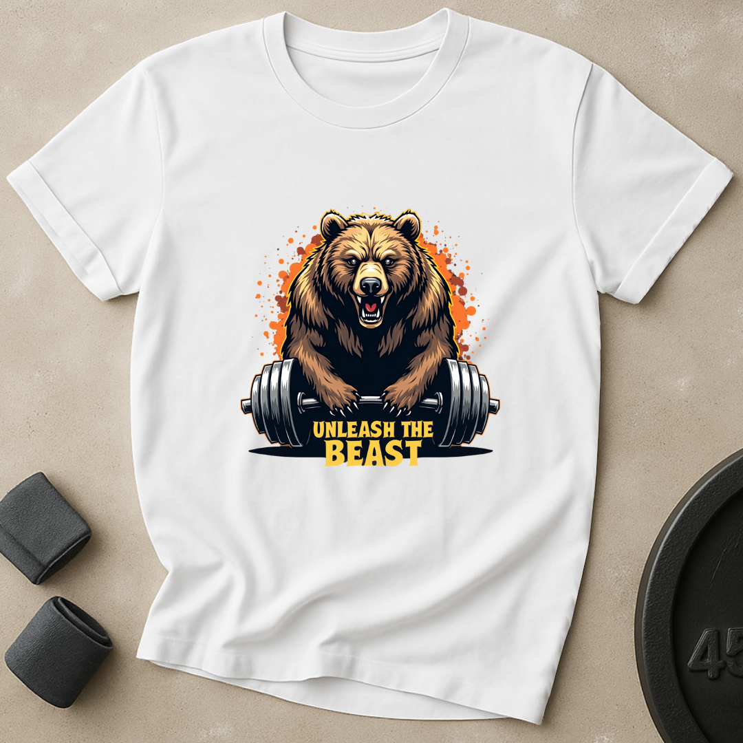 Unleash The Beast Barbell T-Shirt