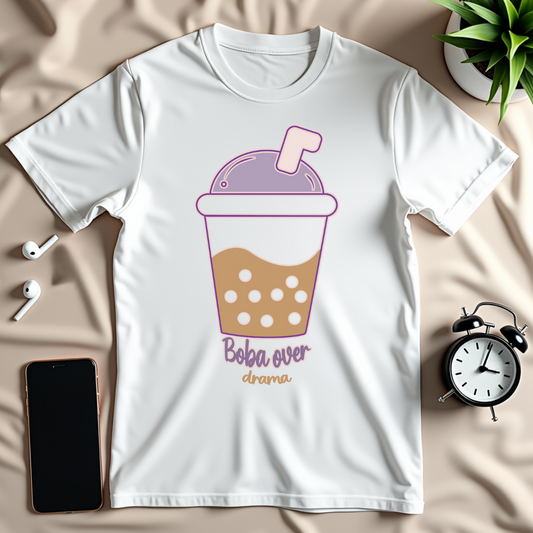 Boba Over Drama T-Shirt